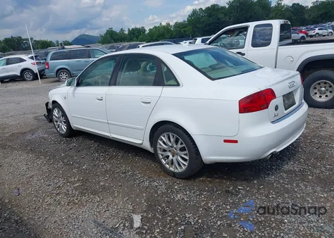 2008 Audi A4 2.0T/2.0T Special Edition из США, поврежденный, VIN WAUDF78E48A156229